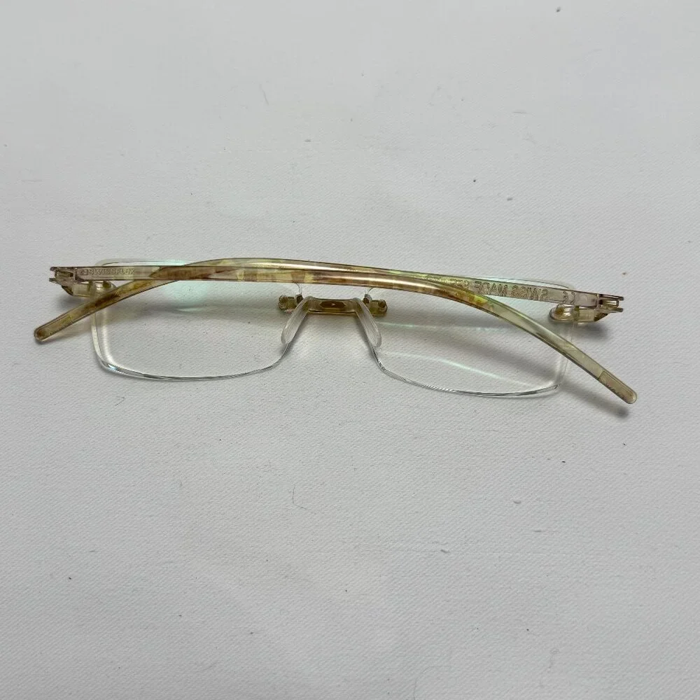 Swissflex Rimless Titanium Eyeglasses - Frames Only